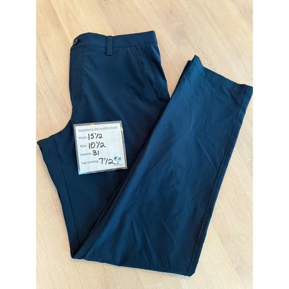 Vineyard Vines Mens‎ 30x32 Blue Performance Golf Pants Lightweight Stretch - Picture 7 of 7